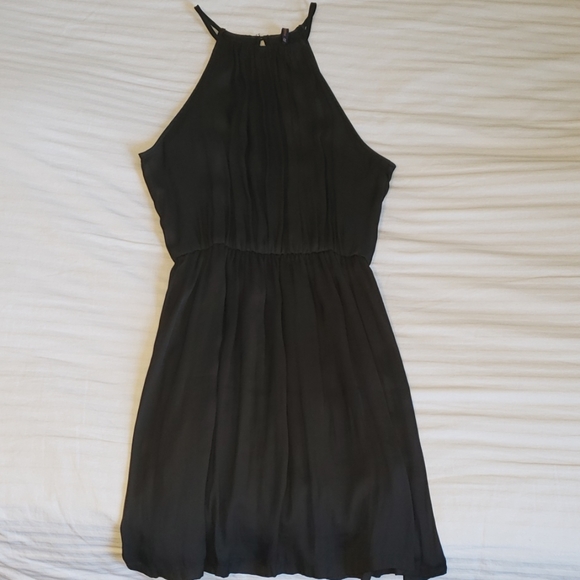 Bershka Dresses & Skirts - NWOT Black Satin Dress from Romania 🇷🇴